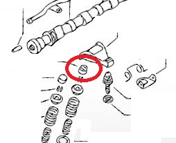 Nissan SR20 GTI-R ventilshims