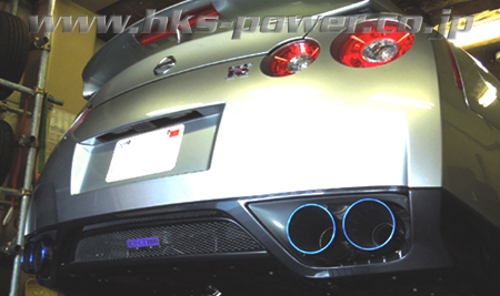 HKS racing muffler avgas R35 GT-R