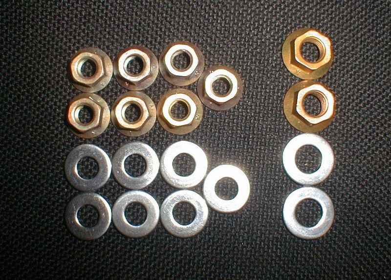 Mitsubishi 4G63 grenrörsmutter kit