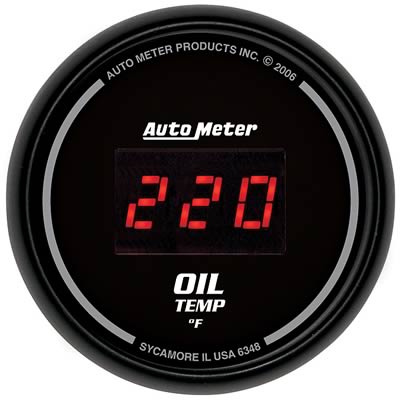 Autometer SC Digital oljetemp