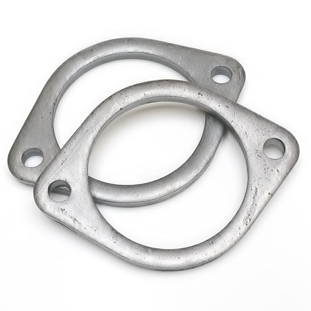 Avgasfläns 3" Rostfritt