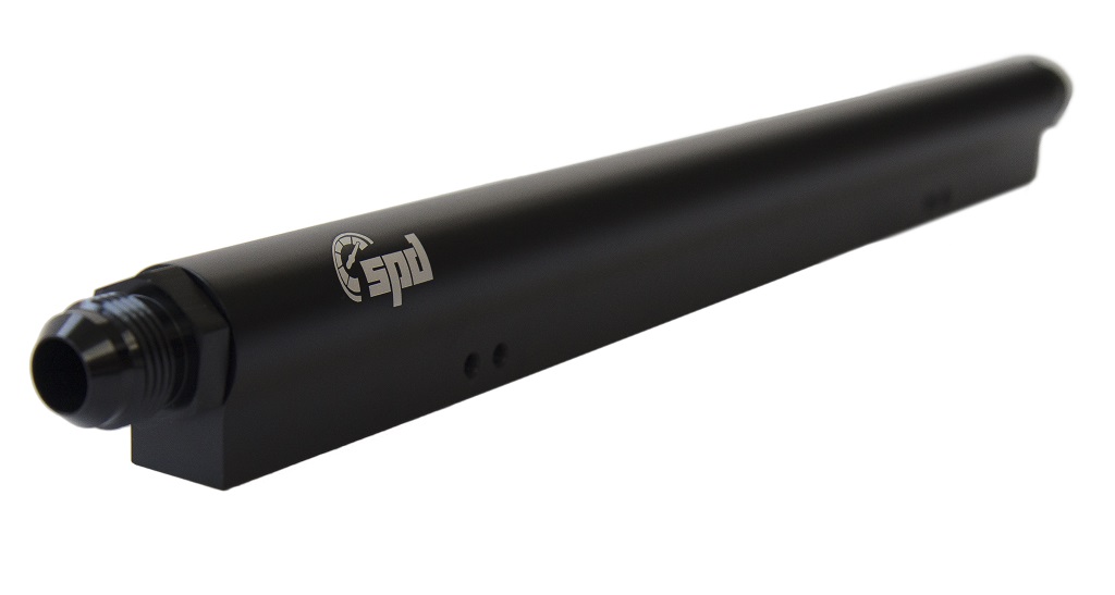 SPD fuel rail EVO 4G63 svart - Image 2