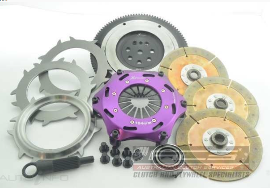 Xtreme Kopplingskit till Mitsubishi EVO 1-3 - 1830nm Tripple plate