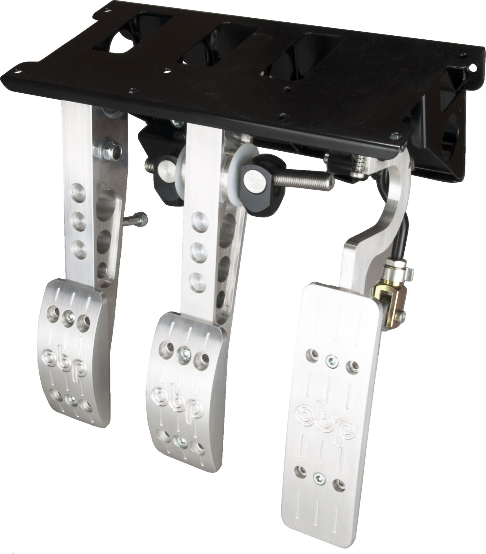Pro-Race V2 Top Mounted Bulkhead Fit 3 Pedal System