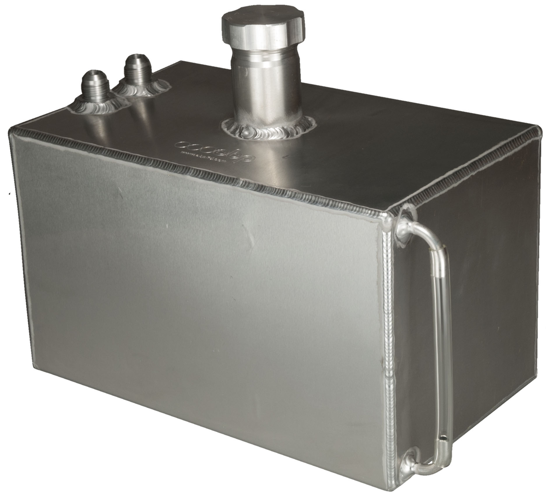 3 Gallon Aluminium Foam Filled Fuel Tank with JIC Fittings