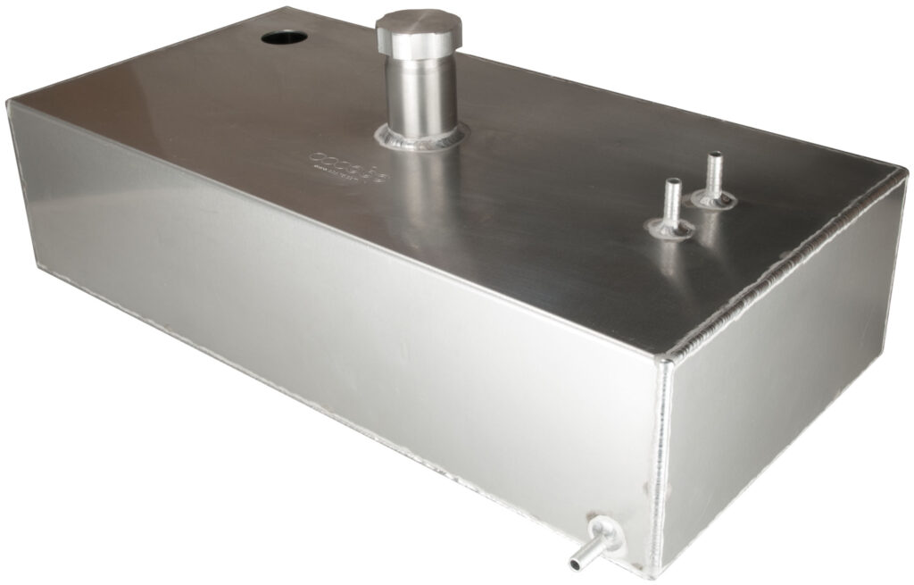 4 Gallon Aluminium Baffled Fuel Tank with Sender Hole