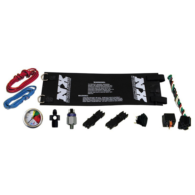 HEAVY DUTY FULLY AUTOMATIC BOTTLE HEATER (6AN) W/ NITROUS GAUGE