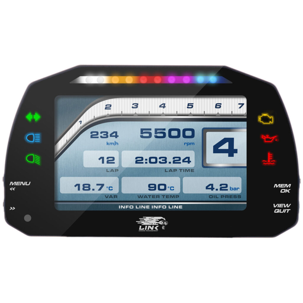 Link MXS Strada dash - ECU Driver Display - Street Edition