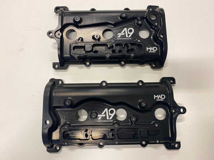 MAD R35 GT-R Valve Covers (Wet Sump) Black