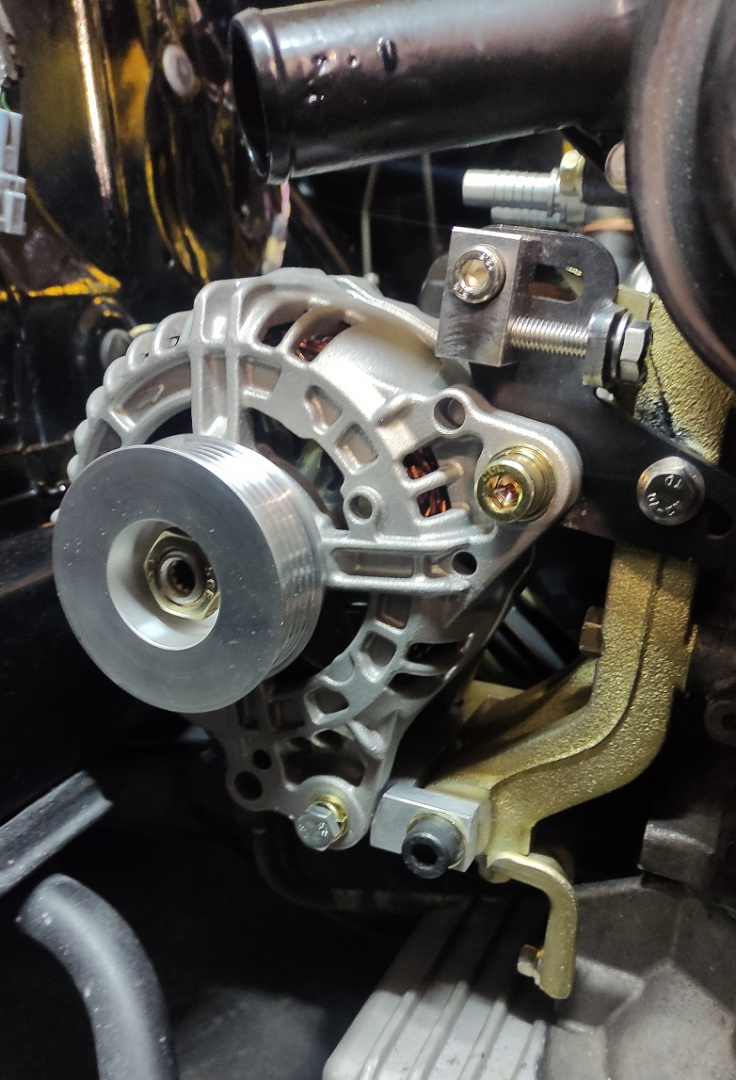 Bosch 180A Generator kit Nissan S13 S14 S15 200SX SR20 SR RWD - Image 2