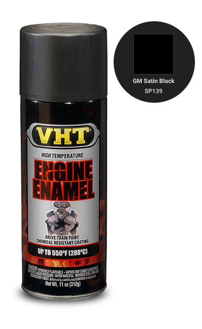 VHT Engine Enamel GM Satin Black